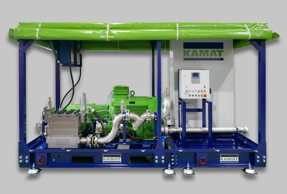 Tổ máy bơm áp lực cao KAMAT Electric High-Pressure Unit