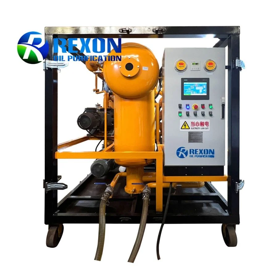 Máy lọc dầu máy biến áp chân không hai cấp tự động cao cấp Rexon ZYD-200
