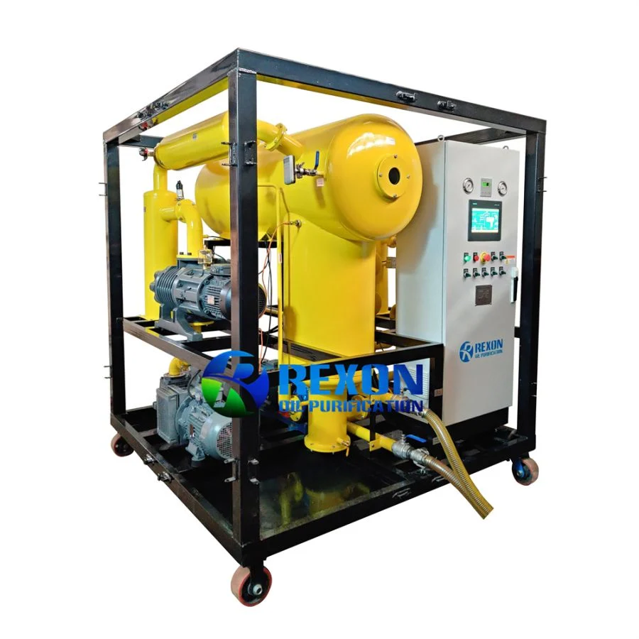 Máy lọc dầu máy biến áp chân không hai cấp Rexon ZYD-100