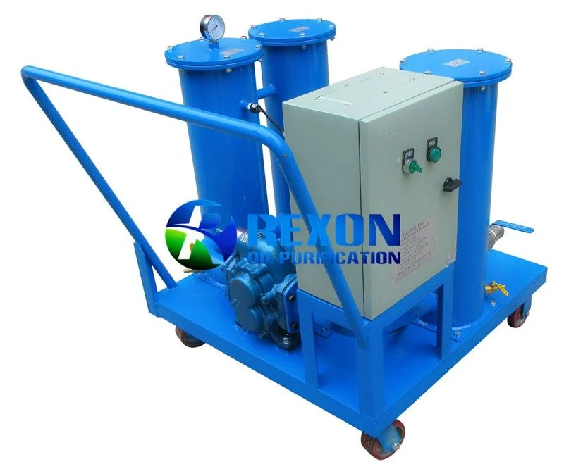 Thiết bị lọc dầu di động xe đẩy 3 cấp Rexon Series JL