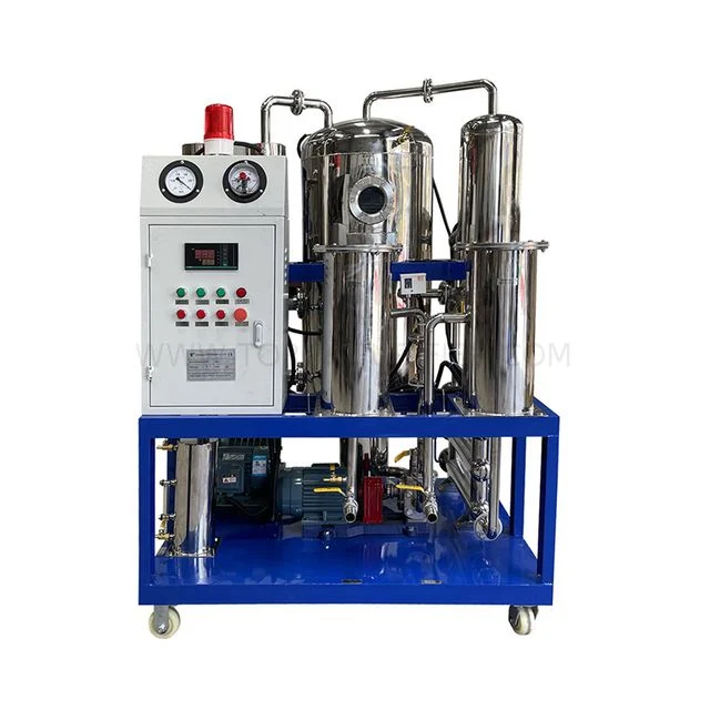 Máy lọc dầu chân không cho dầu hàm lượng nước cao TOP