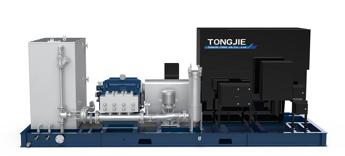 Tổ máy bơm cao áp 450TJ3 Tongjie – động cơ điện