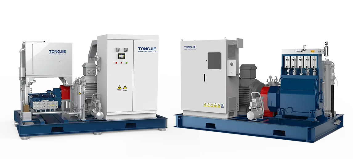 Tổ máy bơm cao áp 350TJ5 Tongjie – động cơ điện