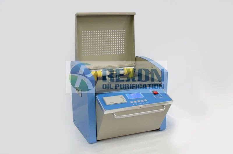 Máy đo điện áp đánh thủng dầu cách điện tự động Rexon IIJ-II