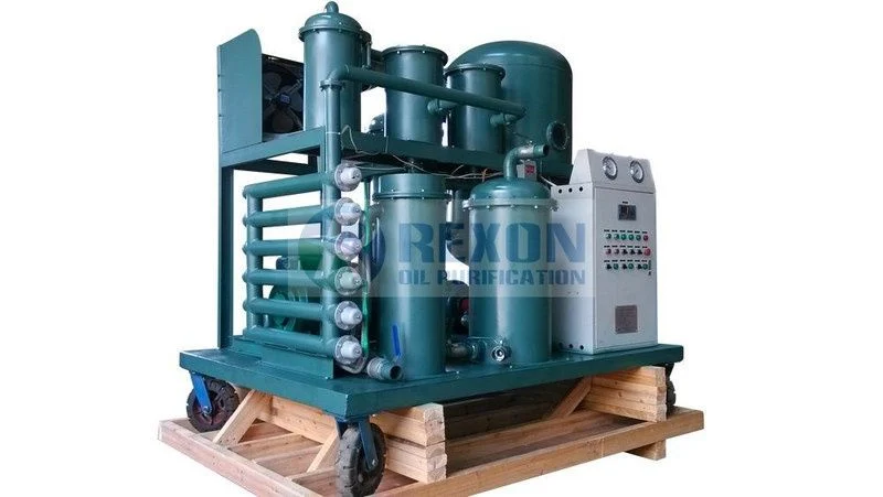 Máy lọc dầu chân không khử nước cho dầu nhiều nước Rexon