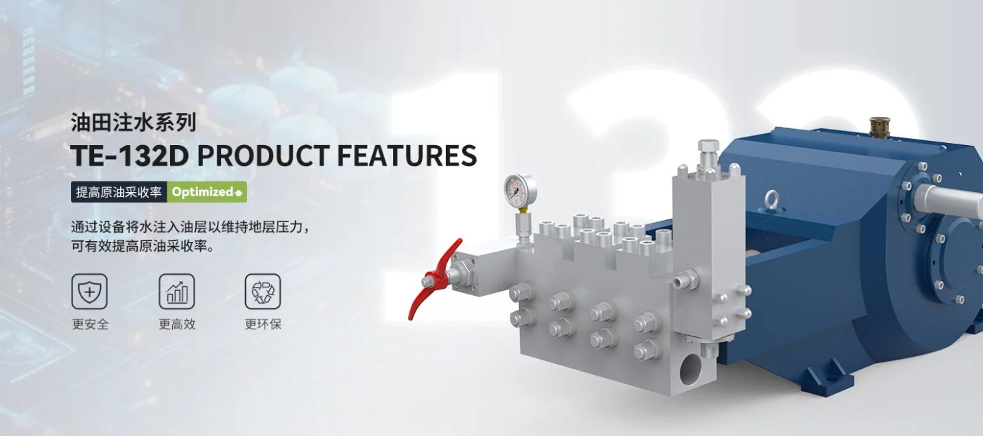 Bơm ép nước mỏ dầu TE-132D Tongjie