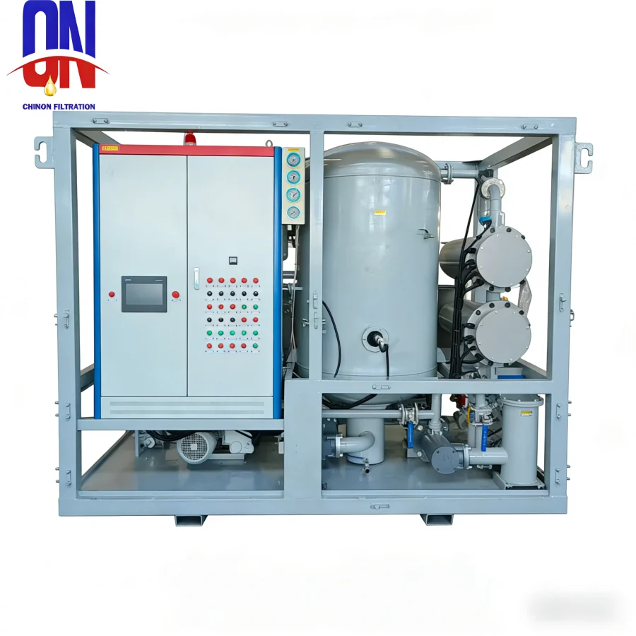 Máy lọc dầu máy biến áp chân không hai cấp siêu cao áp ZJA QSN