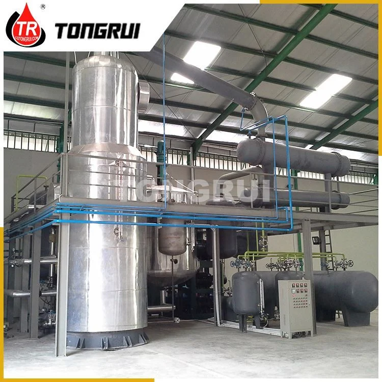 Máy tái sinh dầu động cơ đen thành dầu vàng TONGRUI