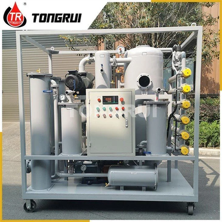 Máy lọc dầu máy biến áp chân không cao hai tầng TONGRUI