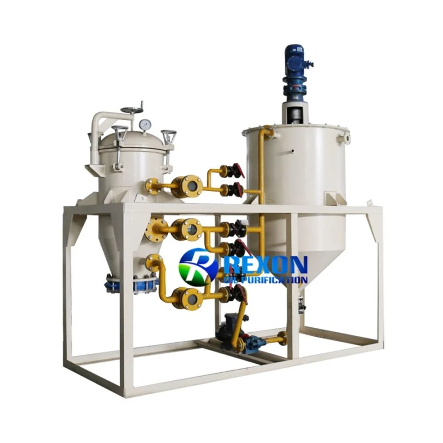 Máy tái sinh dầu khử màu và lọc tự động Rexon