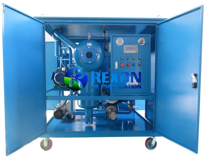 Máy lọc dầu tái sinh dầu máy biến áp chân không cao hai cấp có bộ lọc đất Fuller Rexon ZYD-I-50