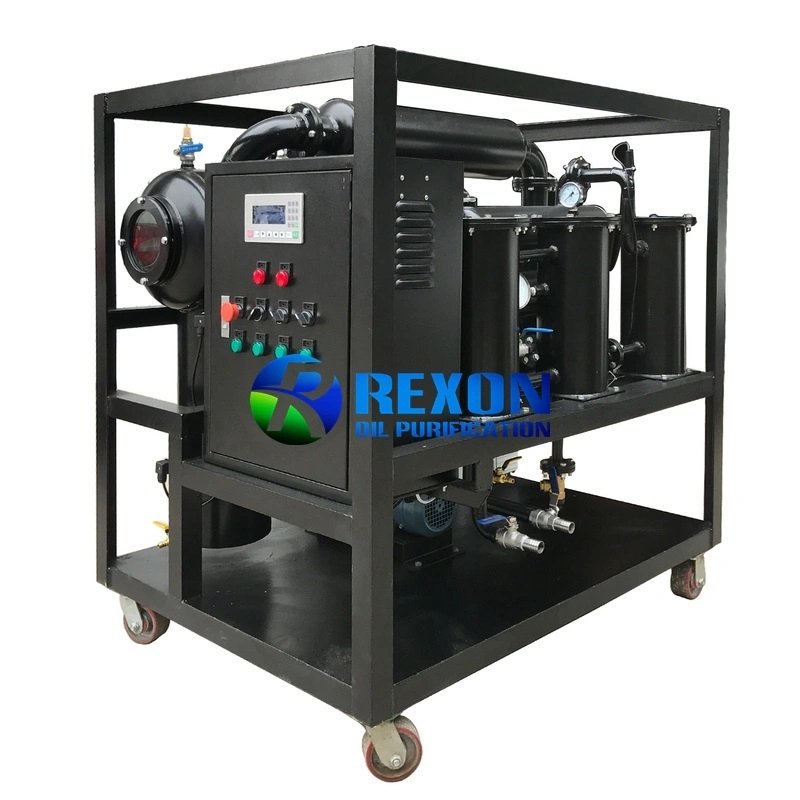 Máy lọc dầu máy biến áp chân không một cấp hiệu suất cao Rexon