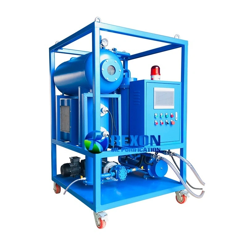 Máy lọc dầu tái sinh máy biến áp chân không một cấp Rexon ZYB