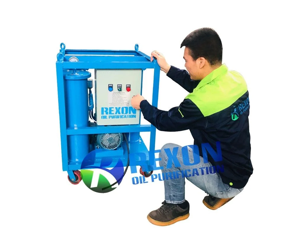 Thiết bị lọc dầu di động kiểu khung có móc Rexon Series JL