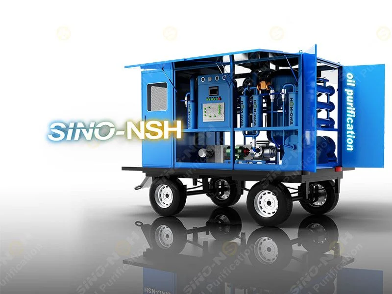 Máy lọc dầu máy biến áp chân không hai tầng NSH