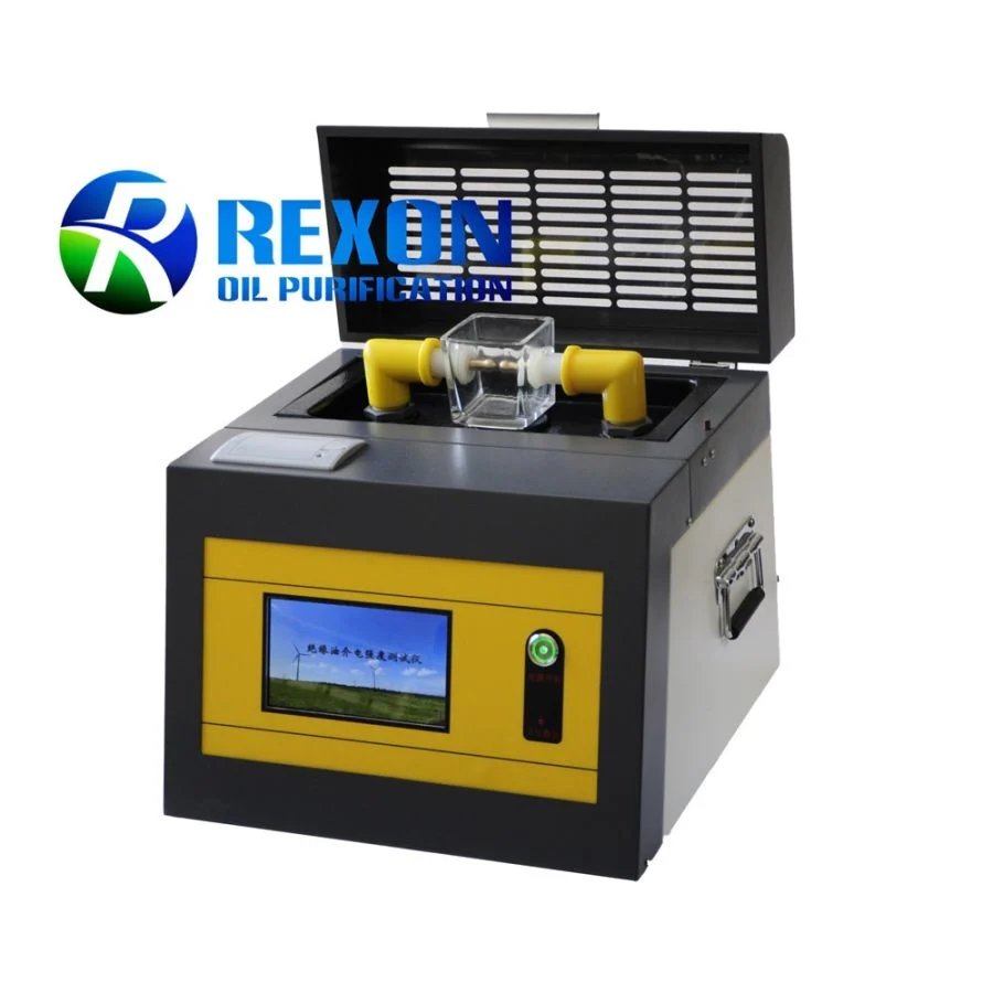 Máy đo điện áp đánh thủng dầu cách điện Rexon RTO-100