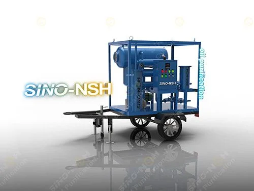 Máy lọc dầu máy biến áp chân không một tầng NSH