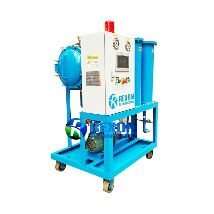 Máy lọc dầu kiểu tụ hợp tự động hoàn toàn Rexon TYB