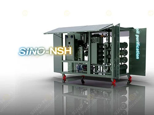 Máy lọc và tái sinh dầu máy biến áp chân không hai tầng NSH