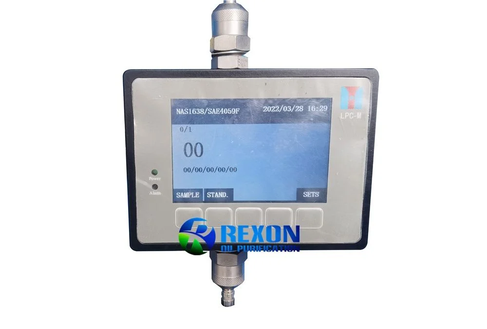 Máy đếm hạt và độ ẩm dầu trực tuyến Rexon LPC-M