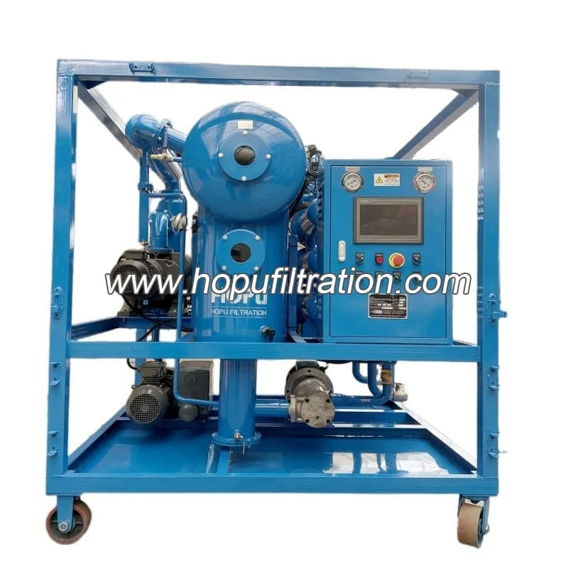 Máy lọc dầu biến áp chân không cao hoàn toàn tự động dòng ZYD HOPU