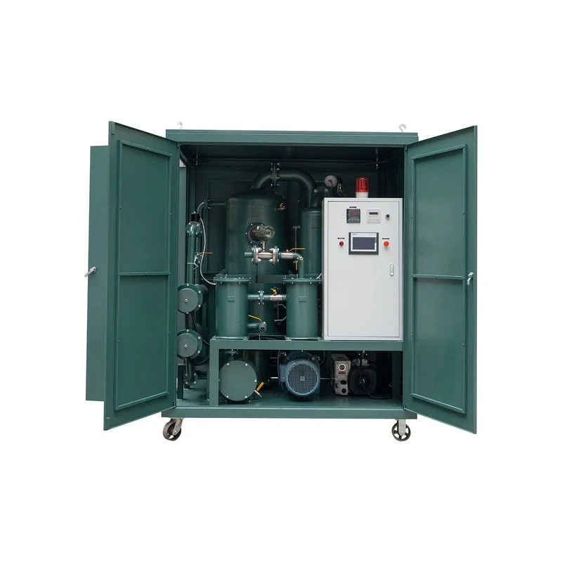 Máy lọc dầu biến áp hai tầng chân không vỏ kín toàn phần ZYD Zhongneng