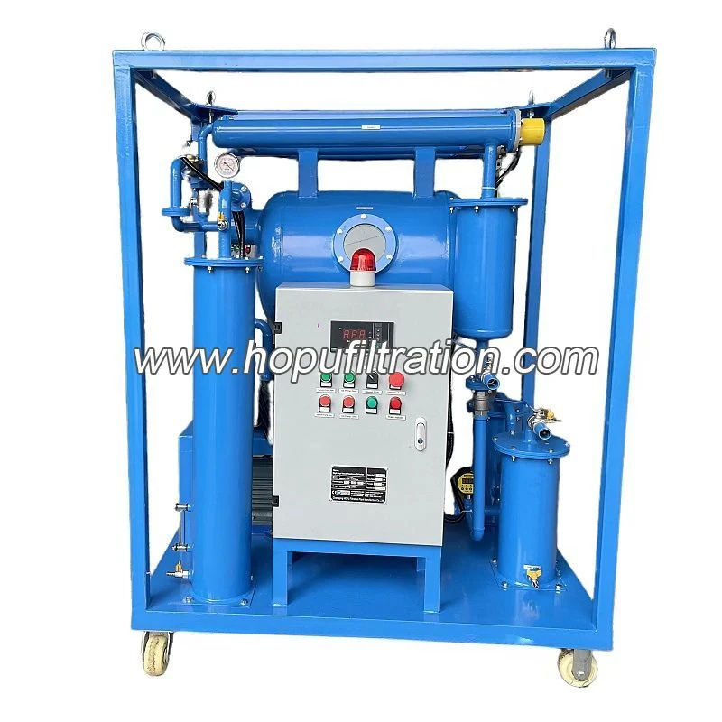 Máy lọc dầu cách điện và khử khí dầu cáp dòng ZY HOPU