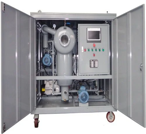Máy lọc dầu máy biến áp hai tầng chân không vỏ kín ZANYO