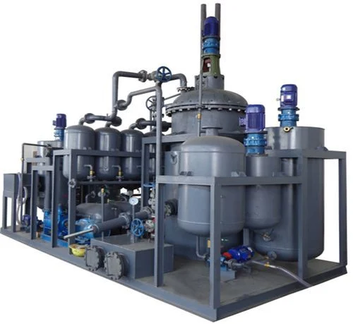 Máy tái chế dầu động cơ thải 500L ZANYO