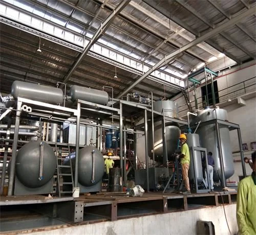 Nhà máy tái chế dầu thải tự động ZANYO