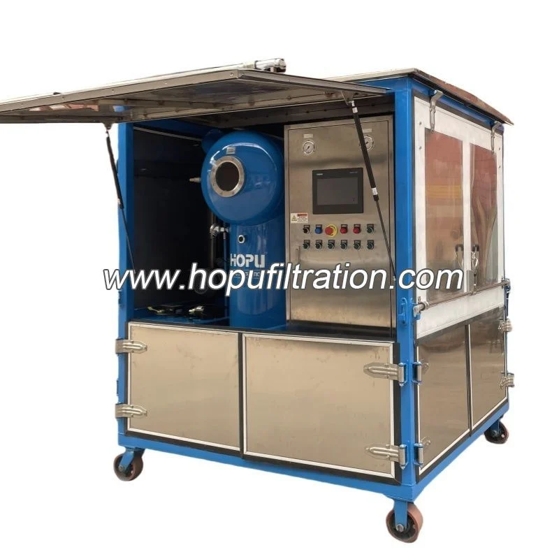 Trạm lọc dầu biến áp vỏ bọc inox dòng ZYD HOPU