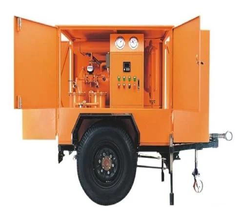 Máy lọc dầu cách điện lắp rơ-moóc một trục ZANYO