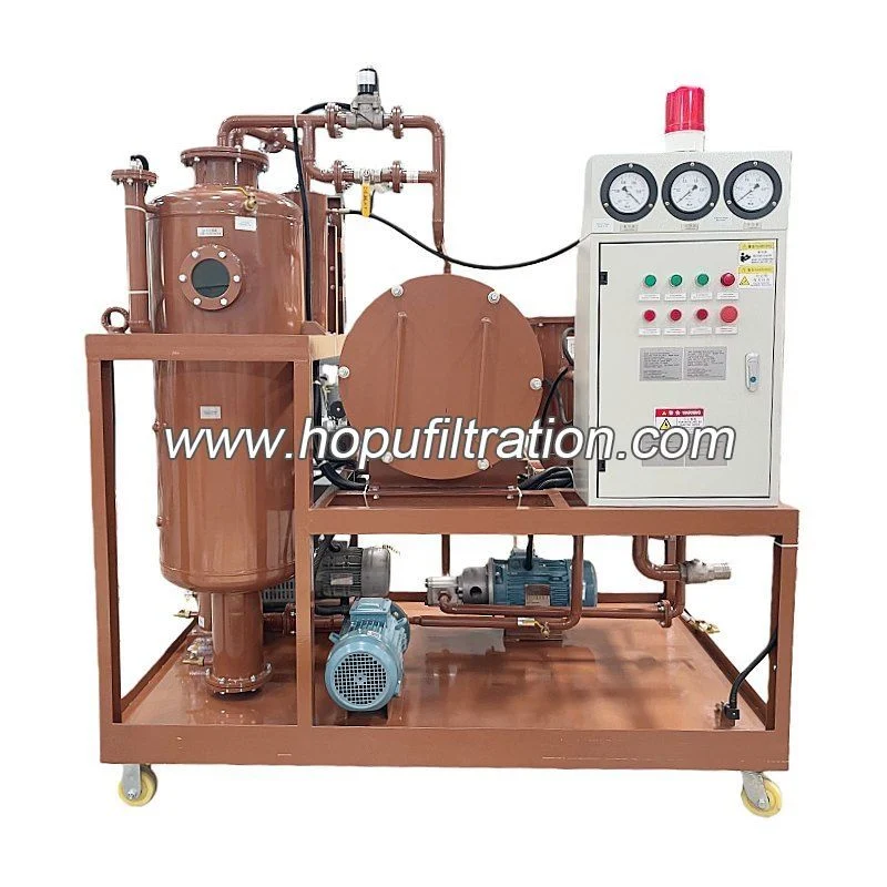 Máy lọc dầu tuabin và tái chế dầu máy nén dòng TY HOPU