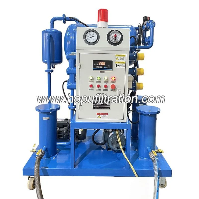 Máy lọc dầu cách điện chân không dòng ZY HOPU