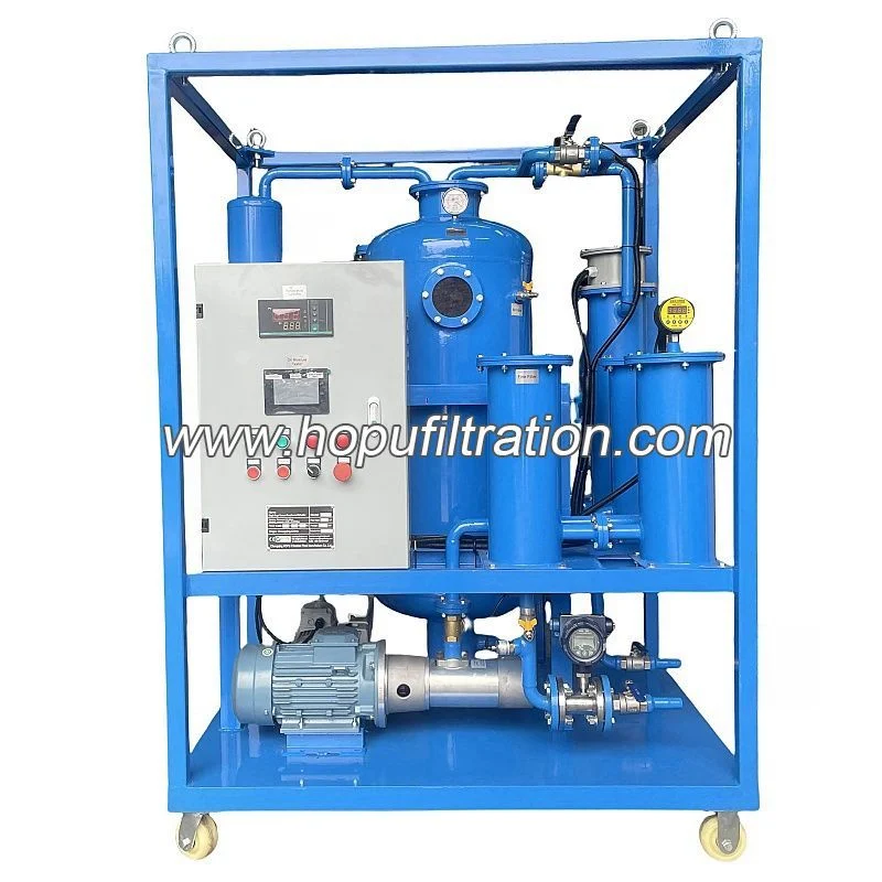 Máy lọc dầu máy biến áp chân không một cấp tiết kiệm dòng ZY HOPU