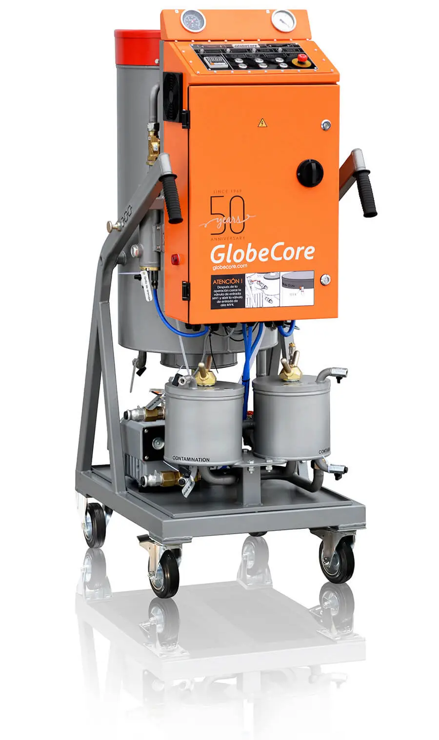 Xe đẩy lọc và khử khí dầu biến áp CMM-0,6L GlobeCore