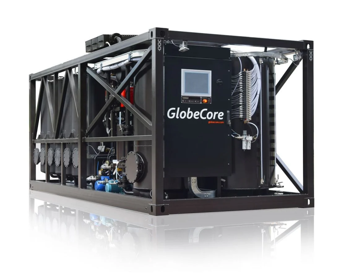 Hệ thống tái sinh dầu CMM-12R dùng bauxite hoạt tính GlobeCore