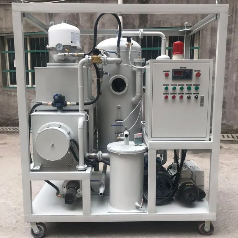 Máy lọc dầu kết hợp ly tâm – chân không CYD Zhongneng