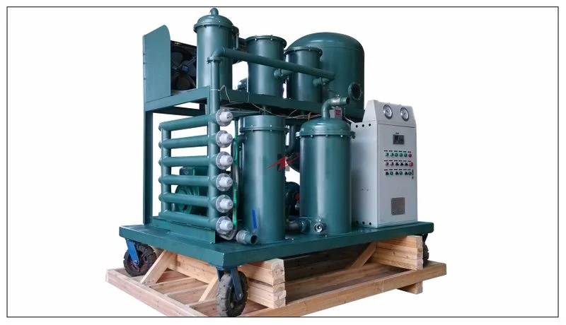 Trạm lọc dầu bôi trơn chân không di động vỏ kín TYA-M Zhongneng