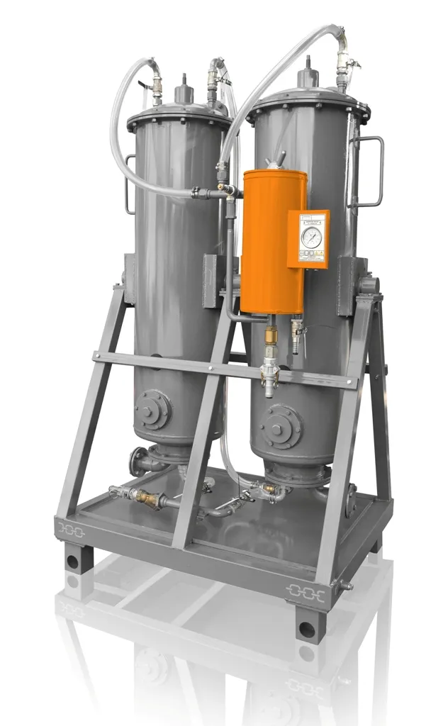 Cụm hộp sấy dầu bằng zeolite ZP-260 GlobeCore
