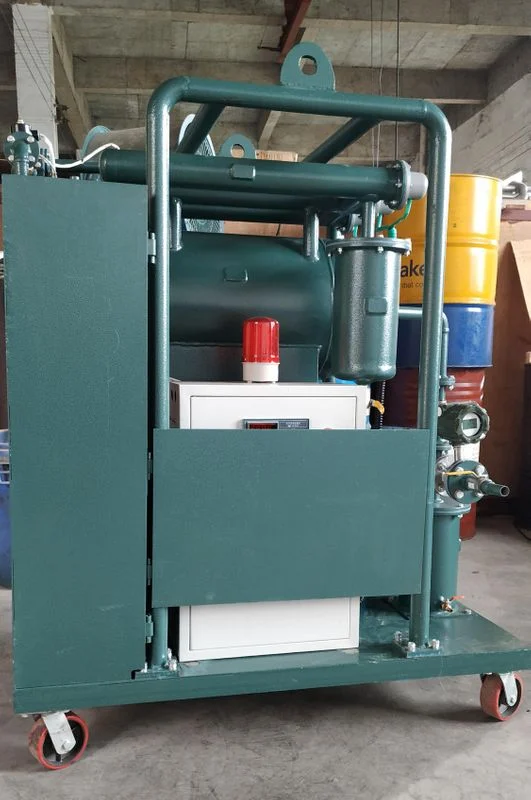 Máy lọc dầu biến áp chân không một tầng thế hệ mới ZY Zhongneng