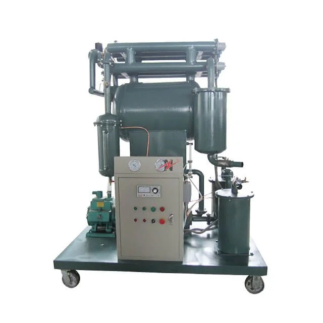 Máy lọc dầu biến áp chân không một tầng hiệu suất cao ZY Zhongneng