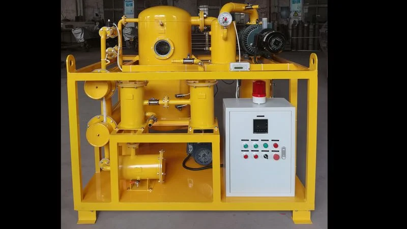Máy lọc dầu biến áp chân không hai tầng 1800 L/h ZYD-30 Zhongneng