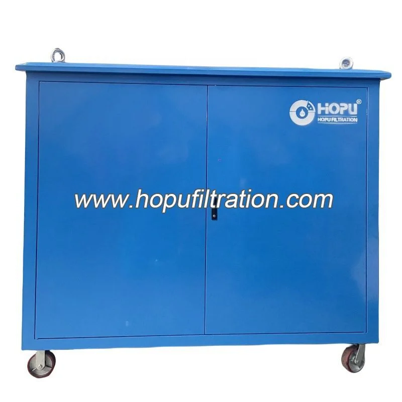 Máy lọc dầu biến áp khử nước khử khí vỏ kín chịu thời tiết dòng ZYD HOPU