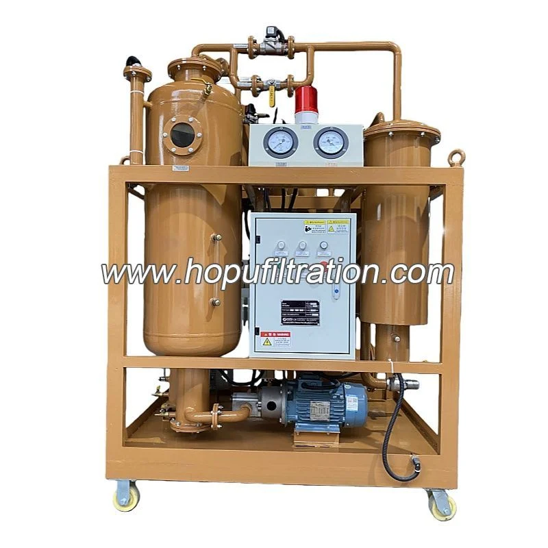 Máy lọc dầu tuabin nhũ hóa và dầu máy nén chân không dòng TY HOPU