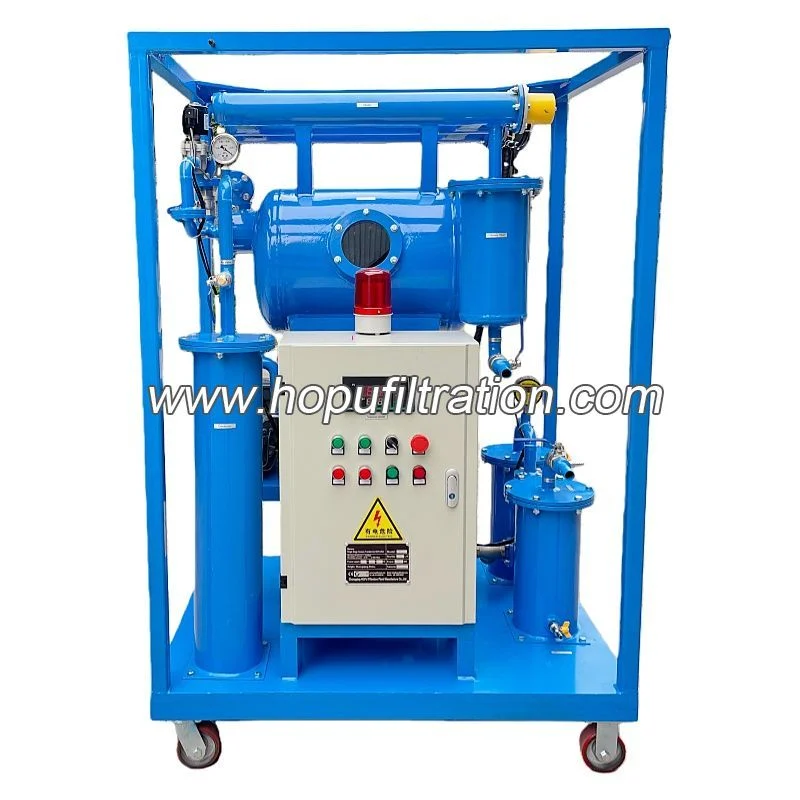 Máy lọc dầu cách điện chân không một cấp dòng ZY (lọc 1 μm) HOPU