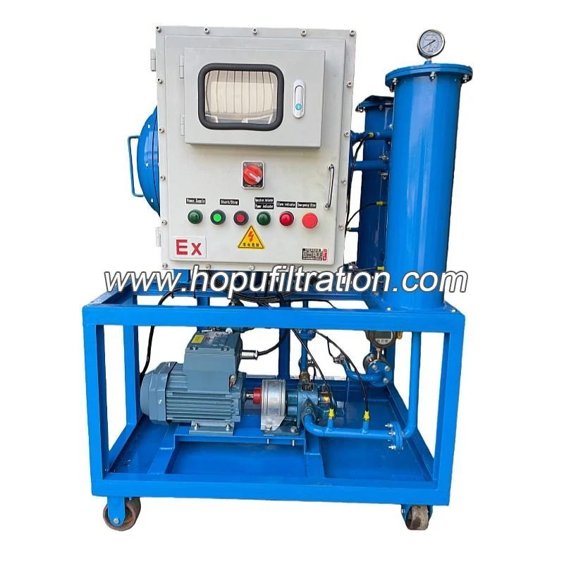 Máy lọc xăng dầu diesel phòng nổ dòng TYB-Ex HOPU