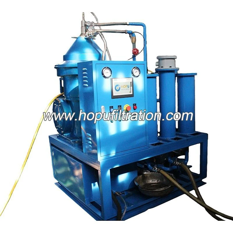 Máy lọc dầu ly tâm kiểu đĩa điều khiển PLC dòng CYA HOPU