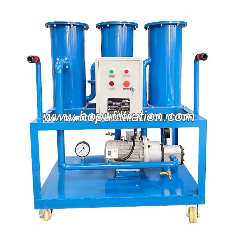 Máy lọc dầu công nghiệp thải ba cấp lọc dòng JL HOPU